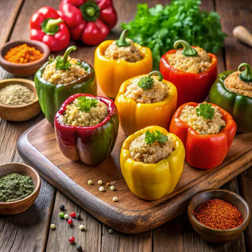 सत्तू भरवां बेल मिर्च