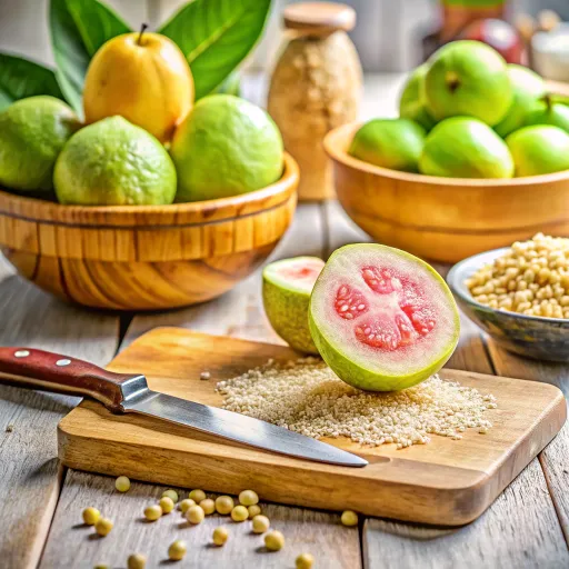 अमरूद और बाजरा सलाद